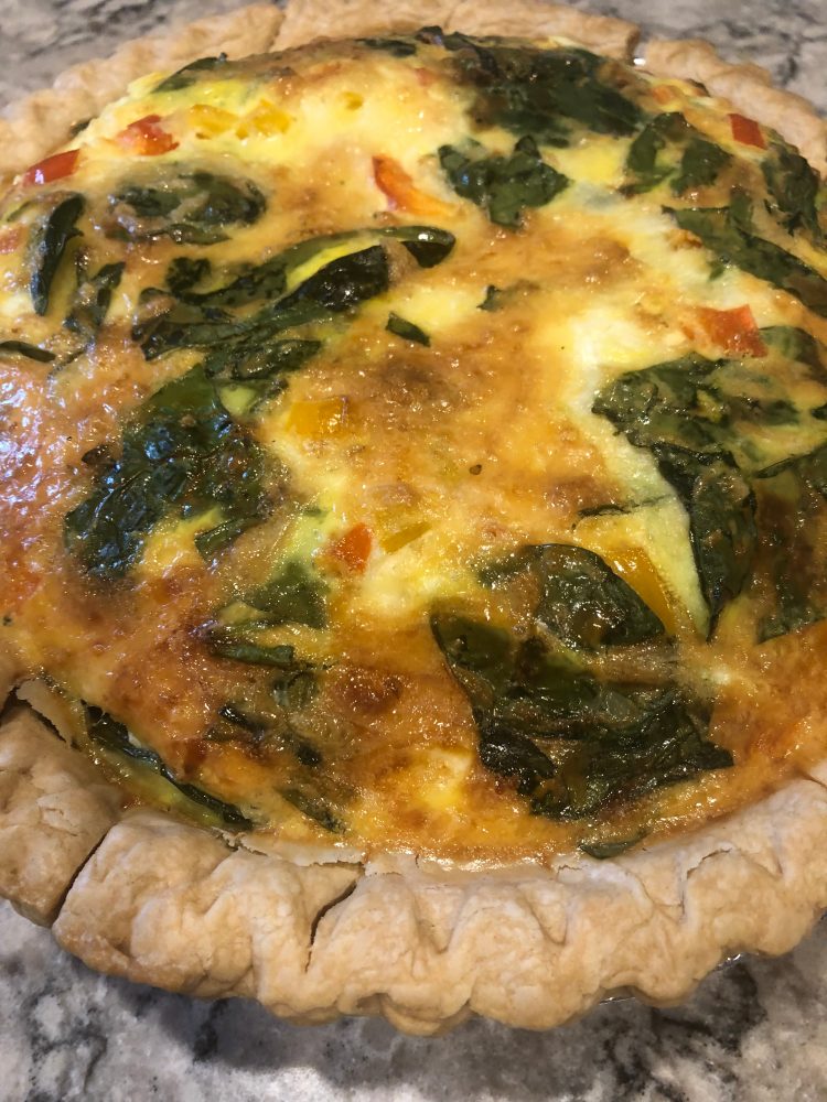 Cheesy Vegetable Quiche