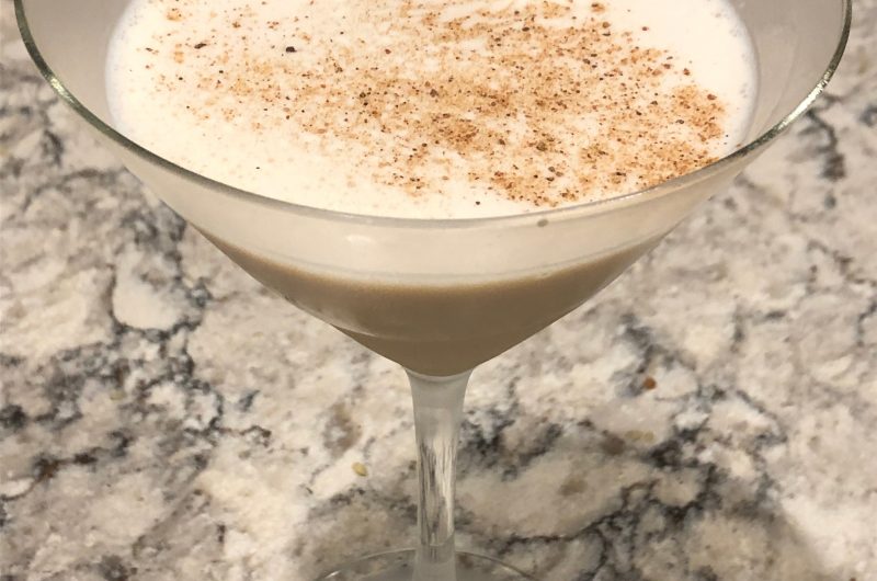 Pumpkin Spice Caramel Martini