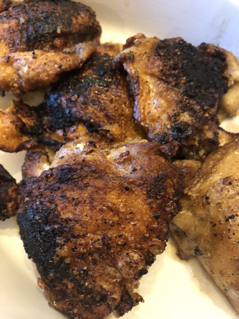 Roasted Chicken Thighs