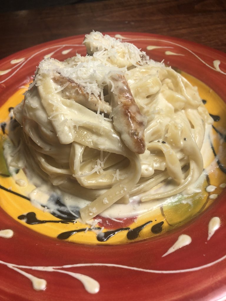Creamy Chicken Fettuccine Alfredo