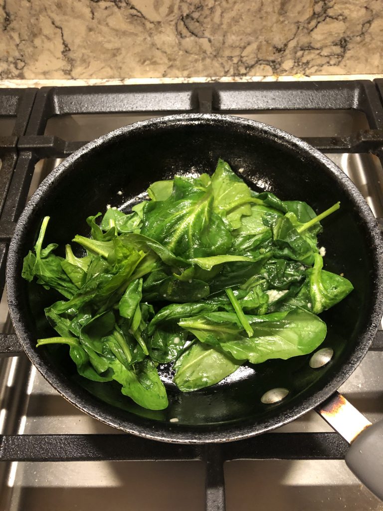 Spinach with Garlic